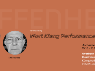 Wort-Klang-Performance // 24.11.22  19 – 20.30Uhr